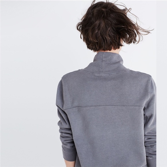 Madewell Funnelneck Sweatshirt - Picture 2 of 11